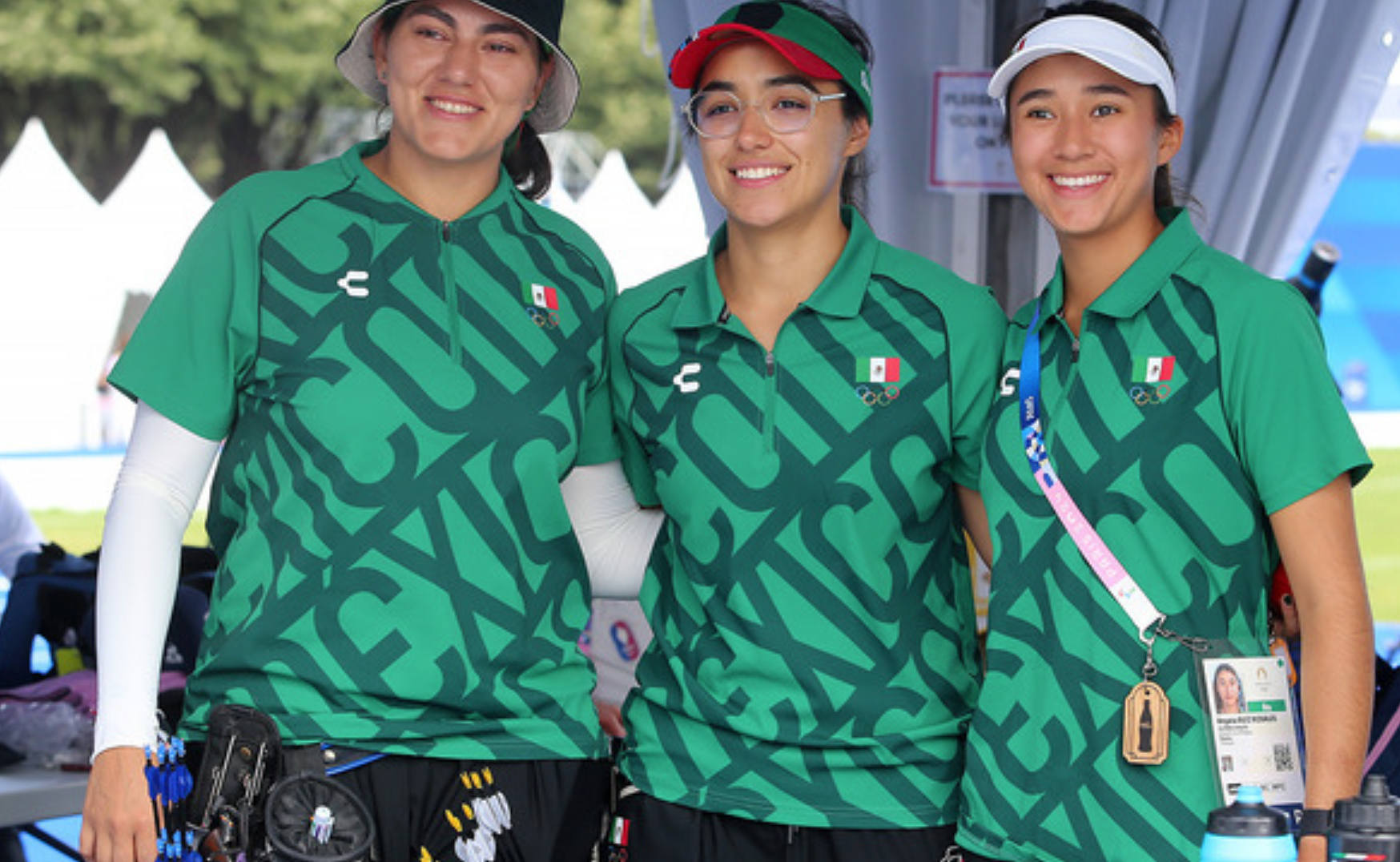 Arqueras mexicanas apuntan alto durante su debut en París 2024